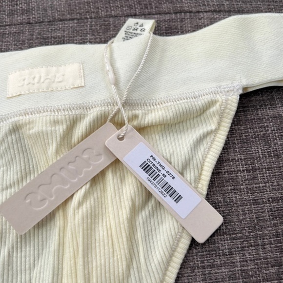 Skims Cotton Rib Scoop Bralette Set - Picture 4 of 6